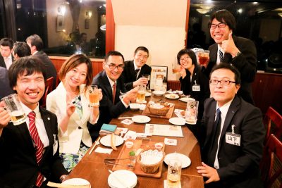 大阪営業力強化セミナー　懇親会の様子