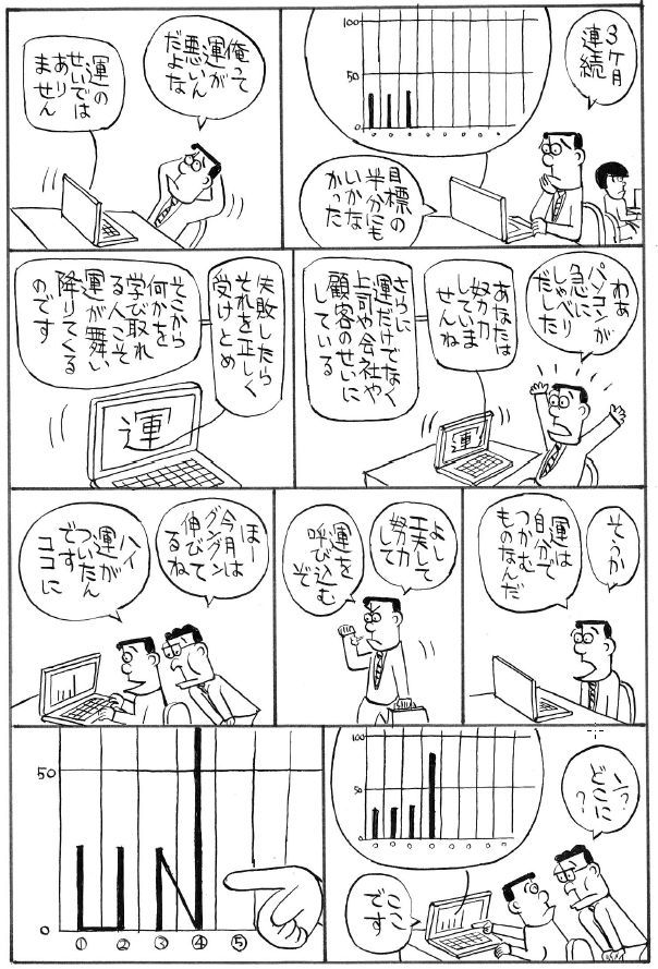 運気を上げる方法（ビジネス漫画ブログ49話）