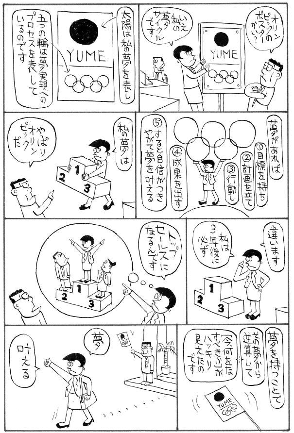 具体的な夢を持つということ（ビジネス漫画ブログVol.55）